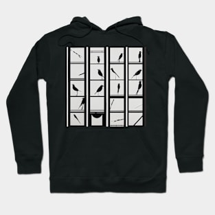 Square Birds Hoodie